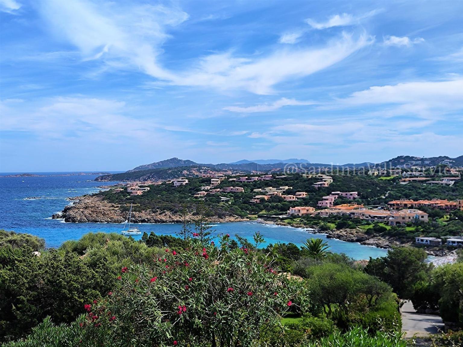 Villa Girasole - Cala Granu Porto Cervo Exteriör bild